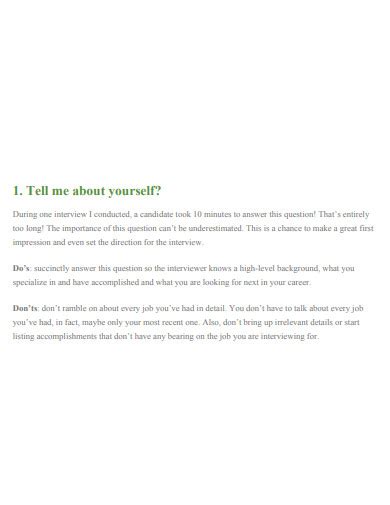 tmay examples|8 Examples of How to Answer “Tell Me About Yourself”.